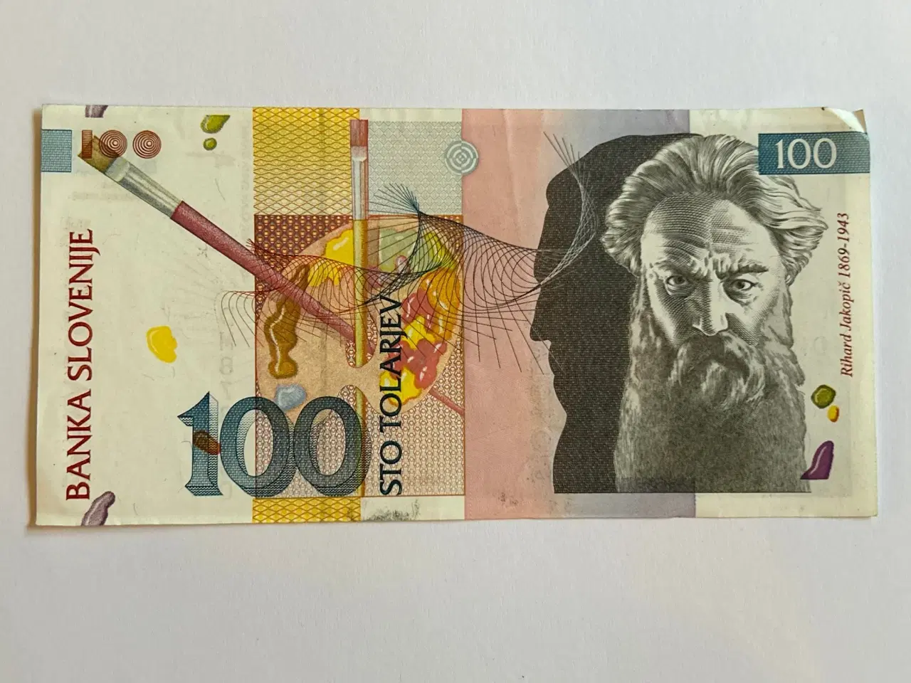 Billede 1 - 100 Tolarjev Slovenia