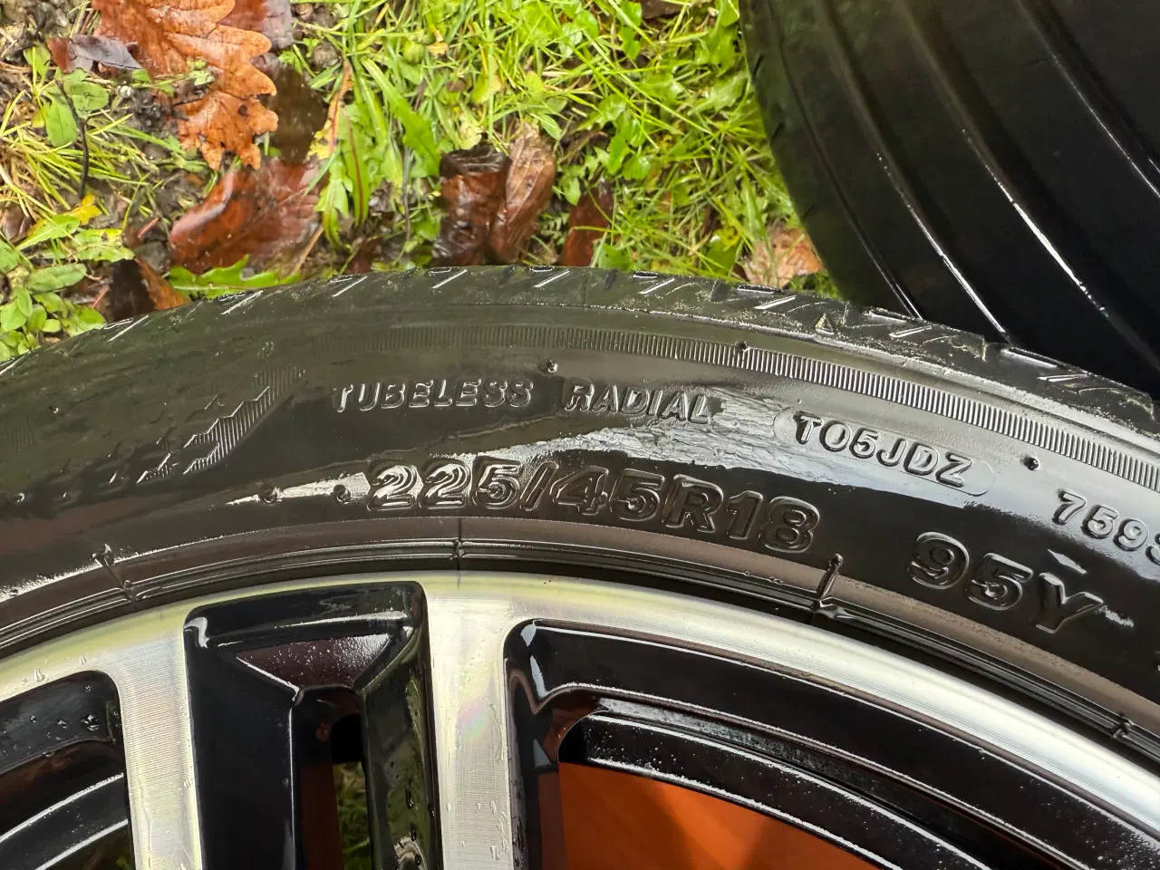 Billede 4 - Originale BMW alufælge med bridgestone dæk