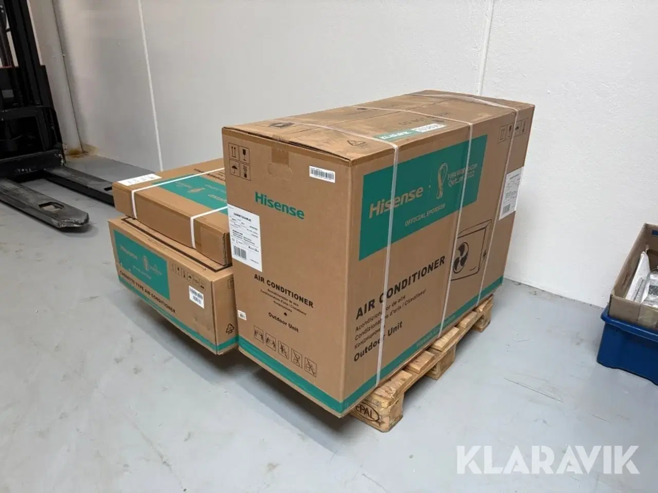 Billede 4 - Aircondition Hisense  - en udedel, 2 indedele