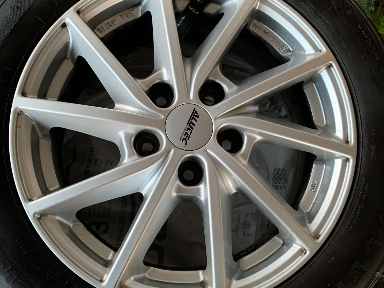 Billede 1 - Kia alufælge med vinterdæk