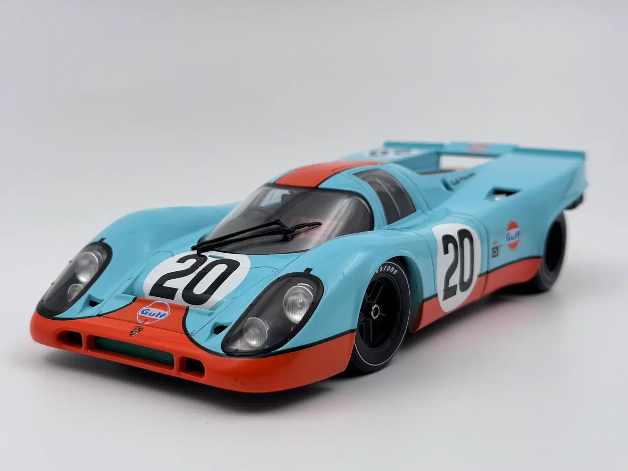 Billede 2 - 1970 Gulf Porsche 917K #20 4.9 Flat 12 - 1:18