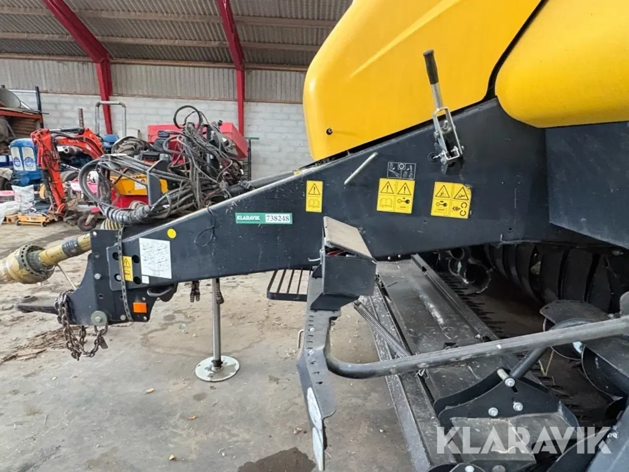 Billede 7 - Ballepresser New Holland BB9090 PLUS Med Vogn