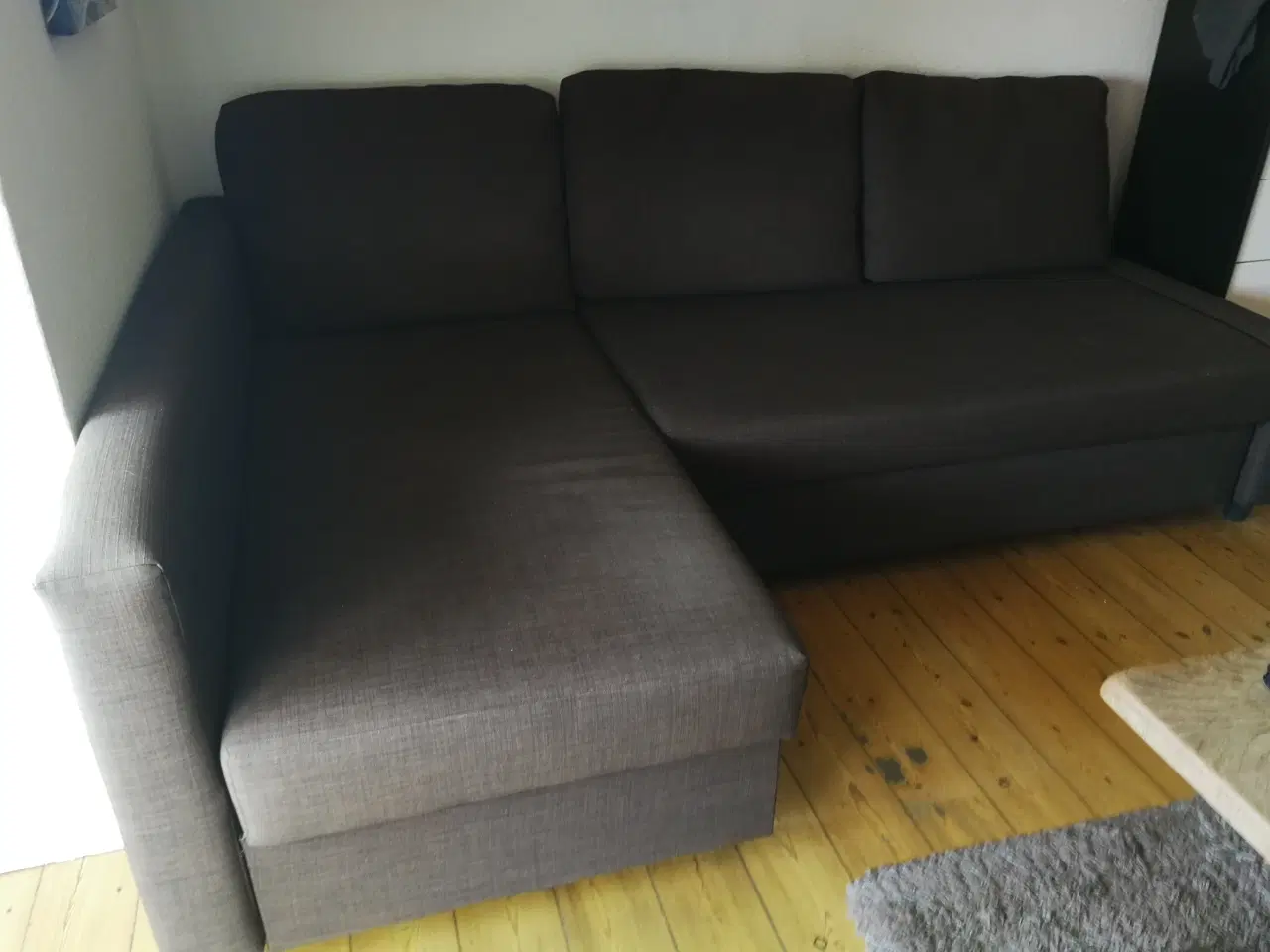 Billede 2 - Brun Sove sofa med opbevaring