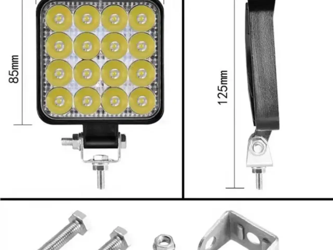 Billede 1 - 10 stk. LED Arbejdslys 1200 Lumen IP67
