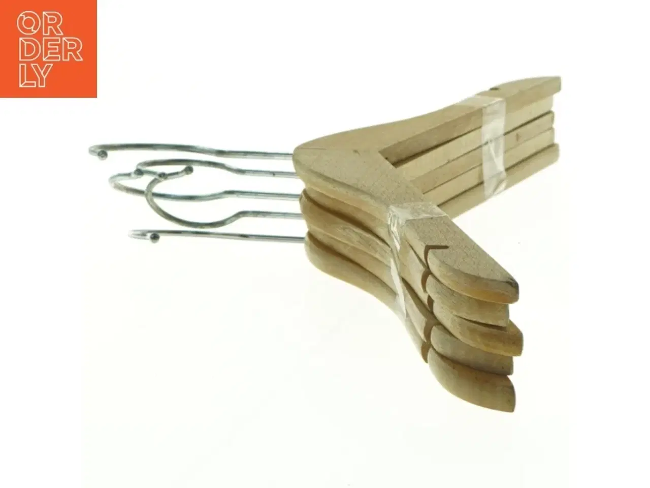 Billede 2 - Børne Træbøjler (str. 31 x 19 cm)