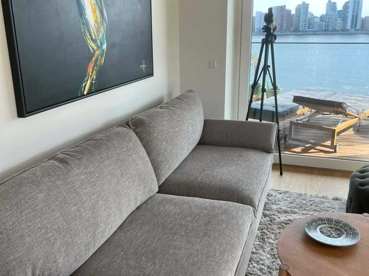 Billede 3 - Gråmeleret Ilva sofa model Grace 