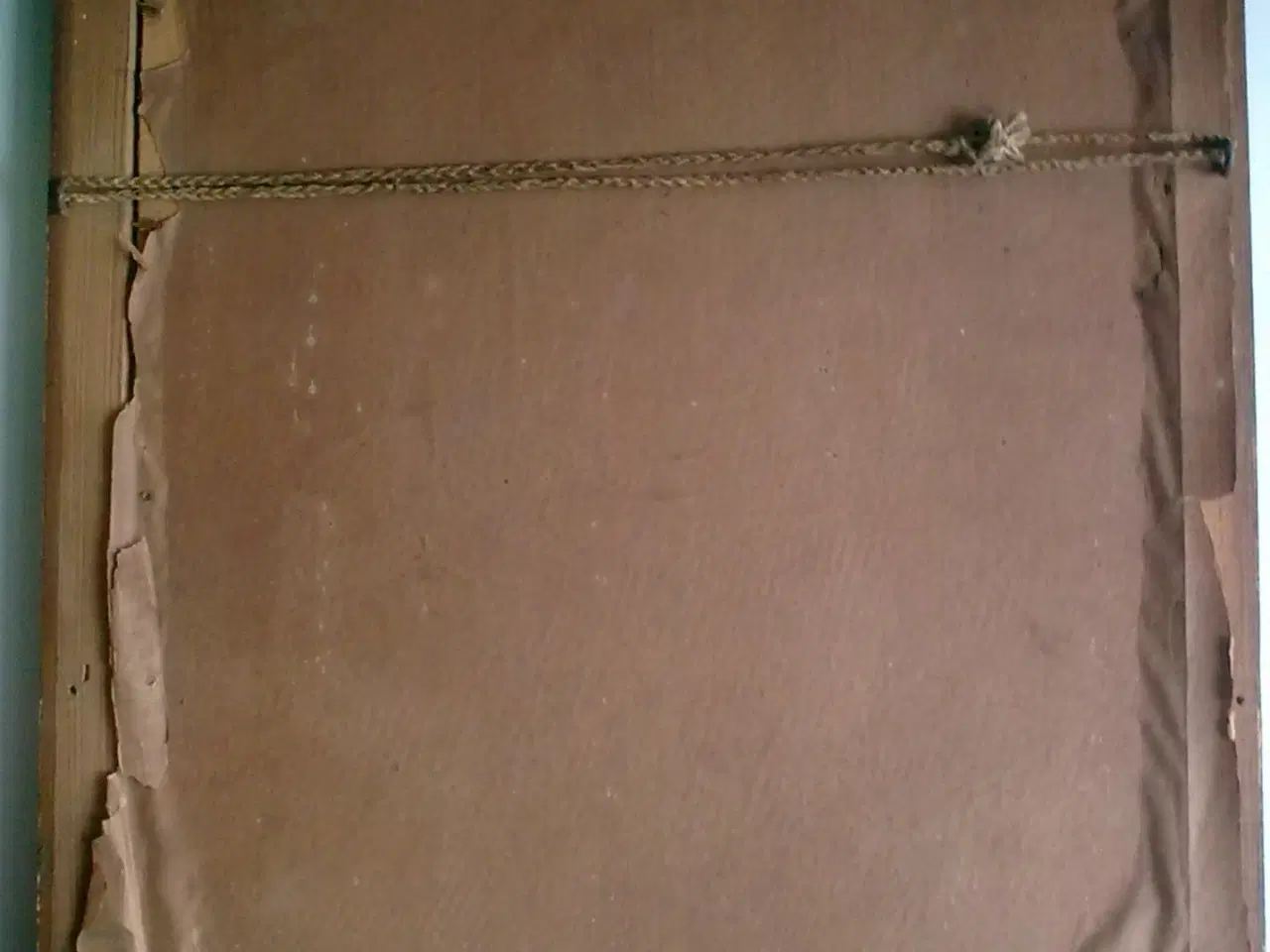 Billede 5 - Antik træ guldramme m radering DANMARK købstad