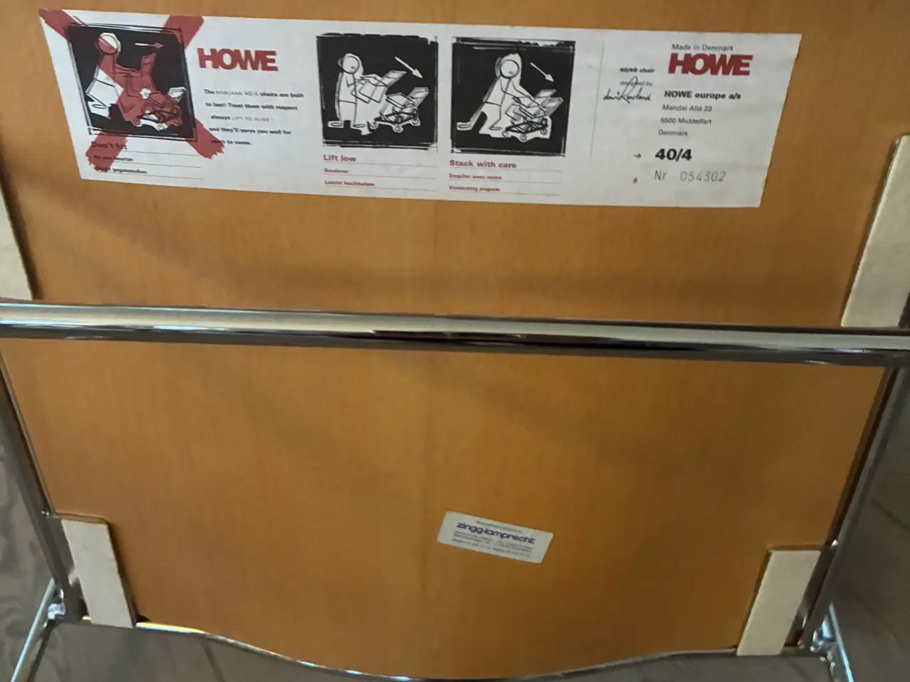 Billede 5 - HOWE 40/4 spisebordsstol - 4 stk