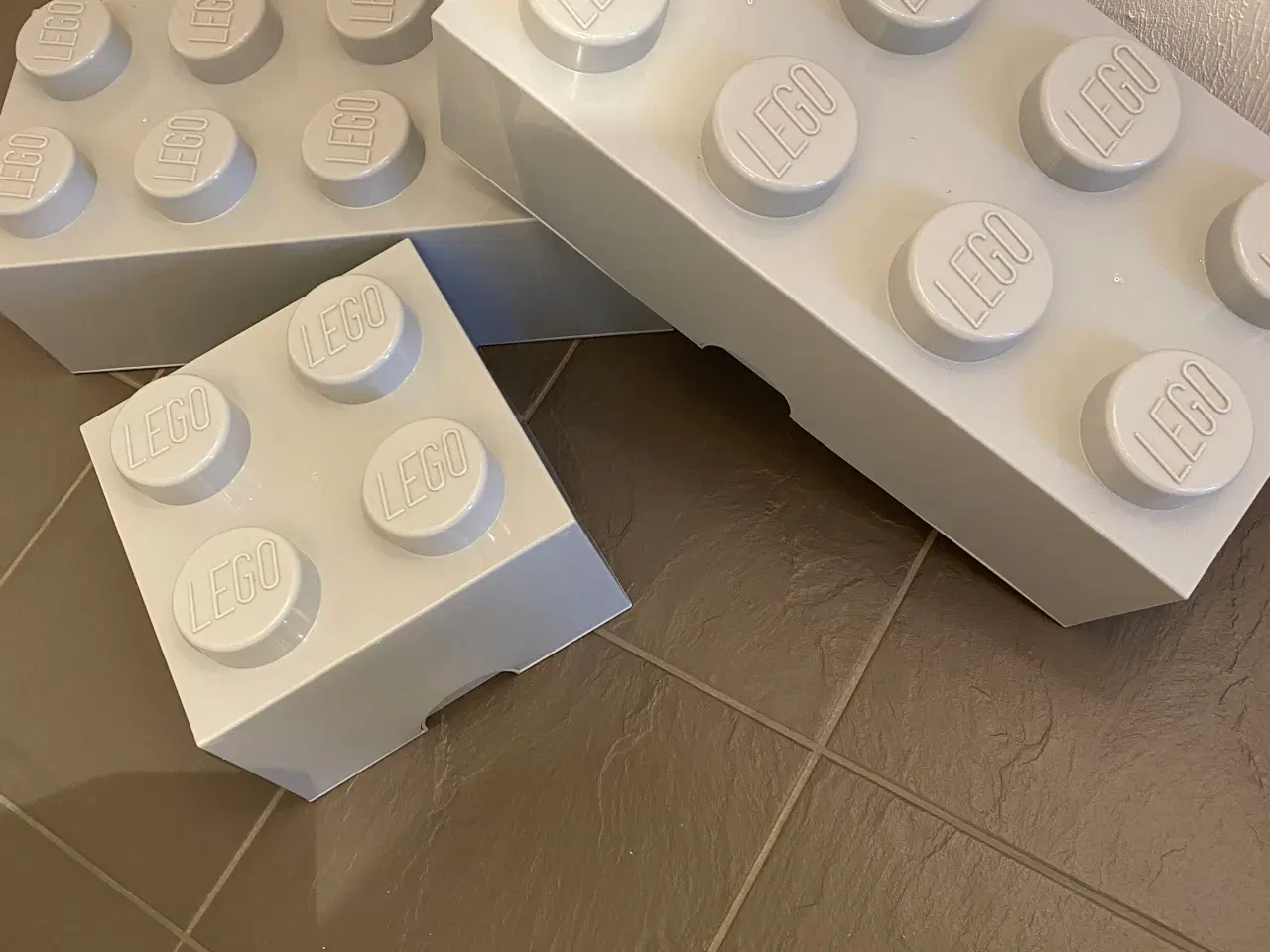 Billede 1 - Legokasser opbevaring 3 stk