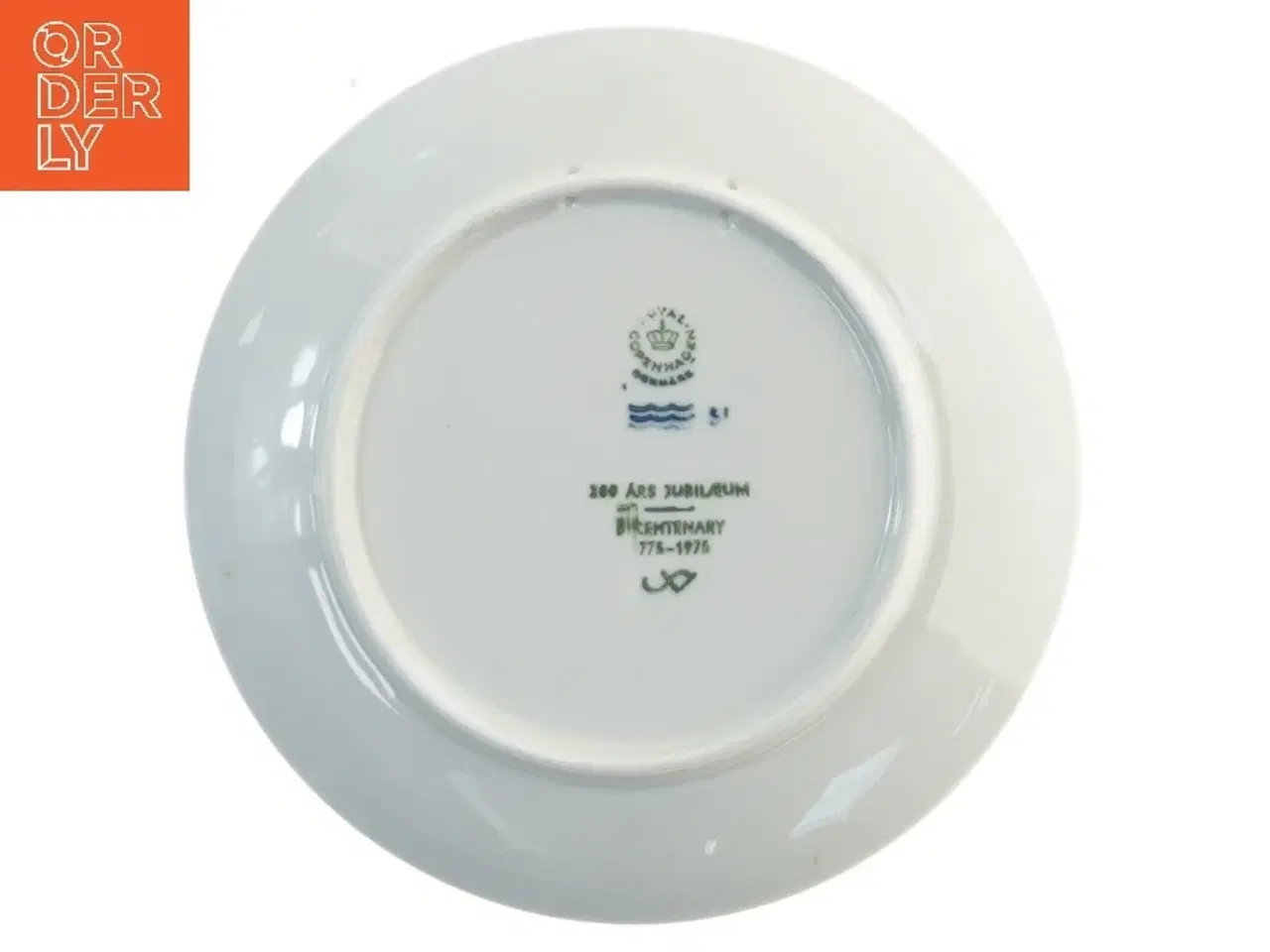 Billede 4 - Royal Copenhagen jubilæumsplatte fra Royal Copenhagen (str. Ø 18 cm)