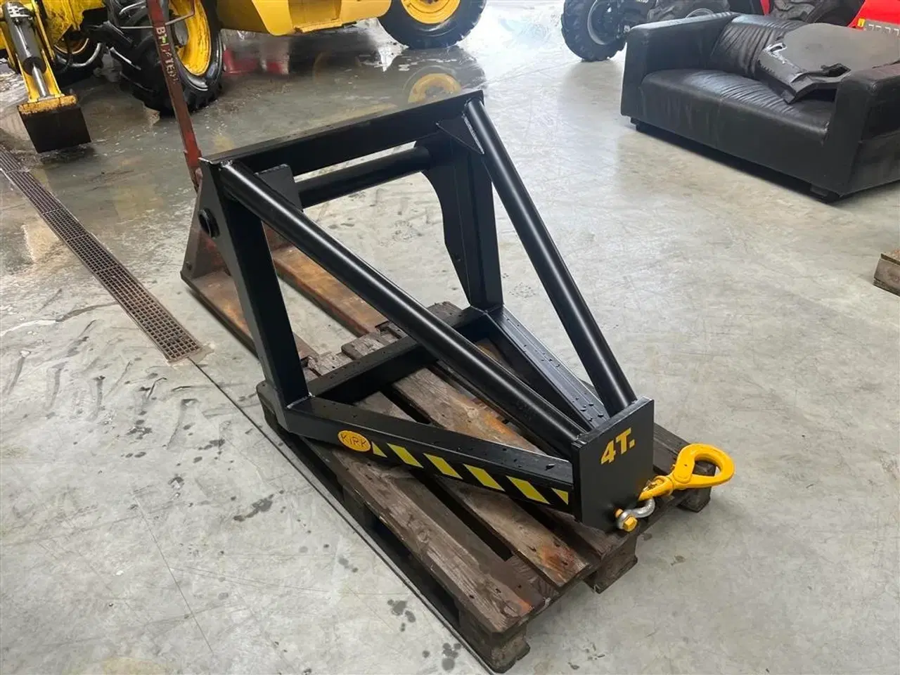 Billede 2 - Kirk Kranarm med Manitou beslag