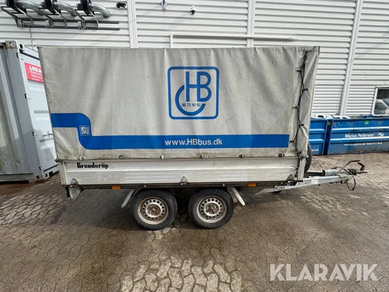 Billede 6 - Lukket trailer Brenderup