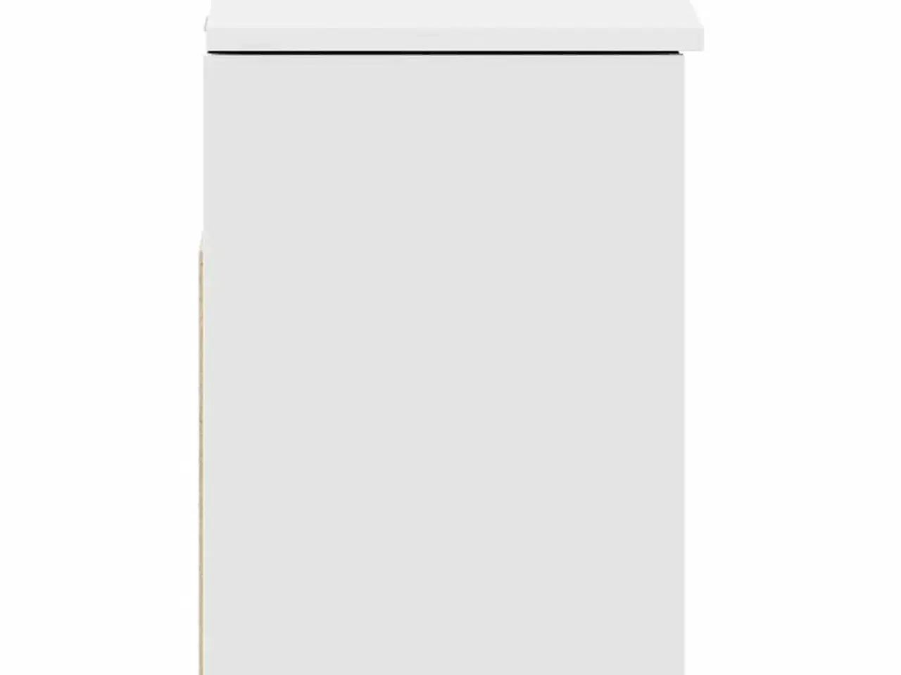 Billede 5 - Skobænk 102x30,5x45 cm konstrueret træ hvid