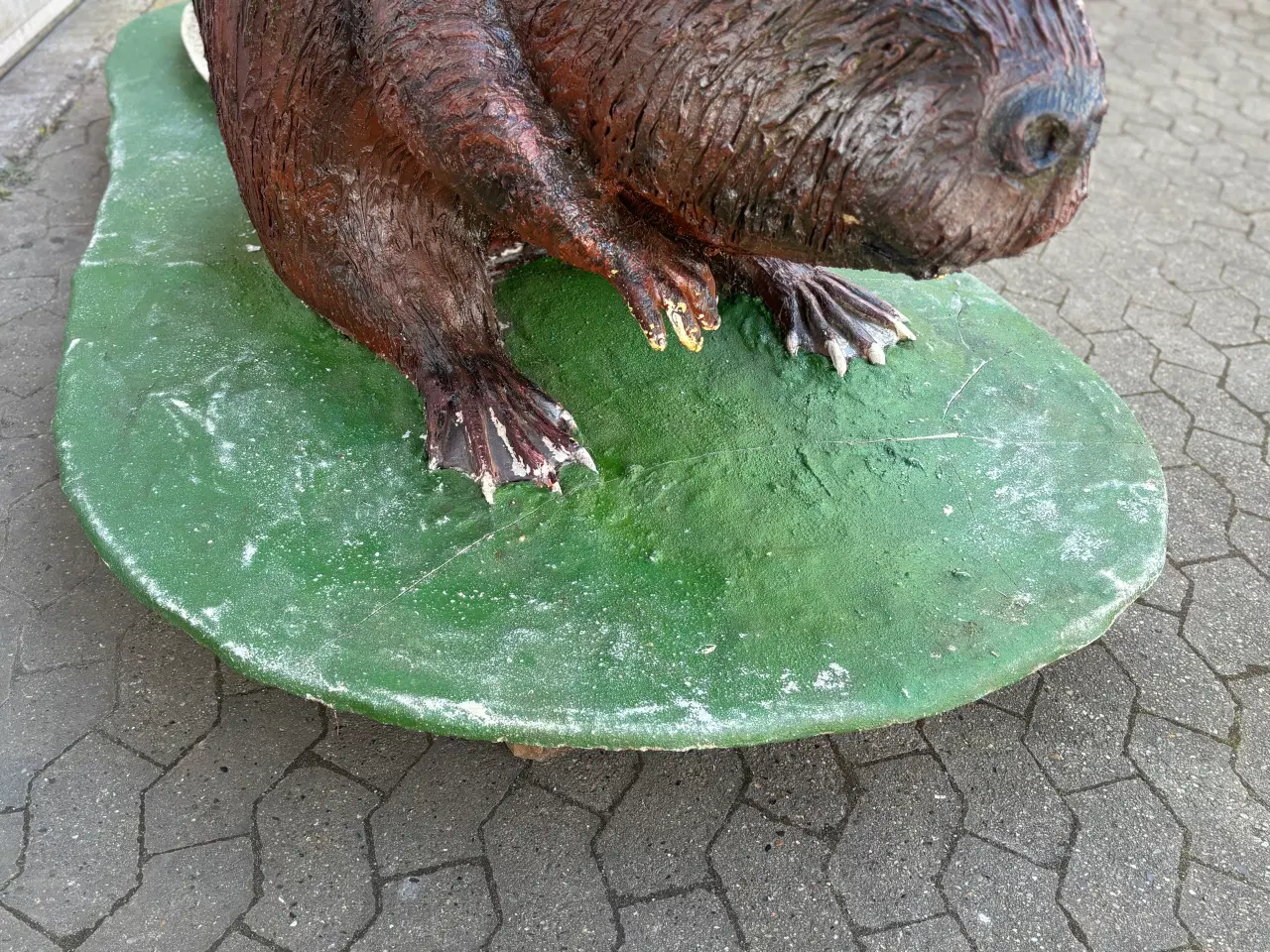 Billede 6 - Kæmpe bæver figur fra butik - 220 cm lang