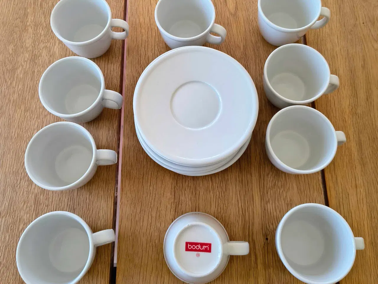 Billede 1 - Bodum kopper og underkopper 10 stk. 