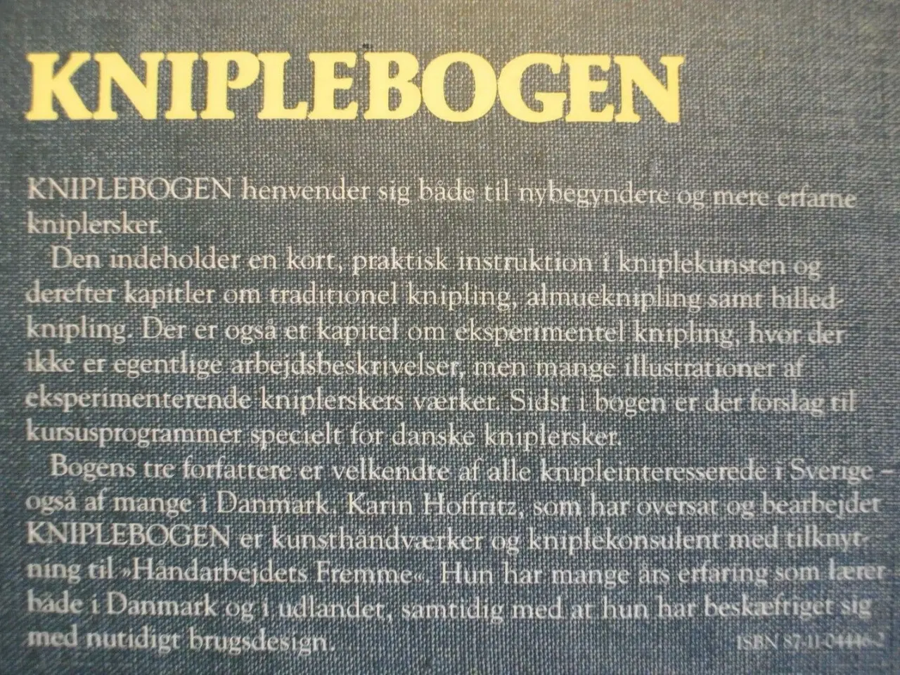 Billede 3 - kniplebogen, af ulla fagerlin mfl. , emne: håndarb