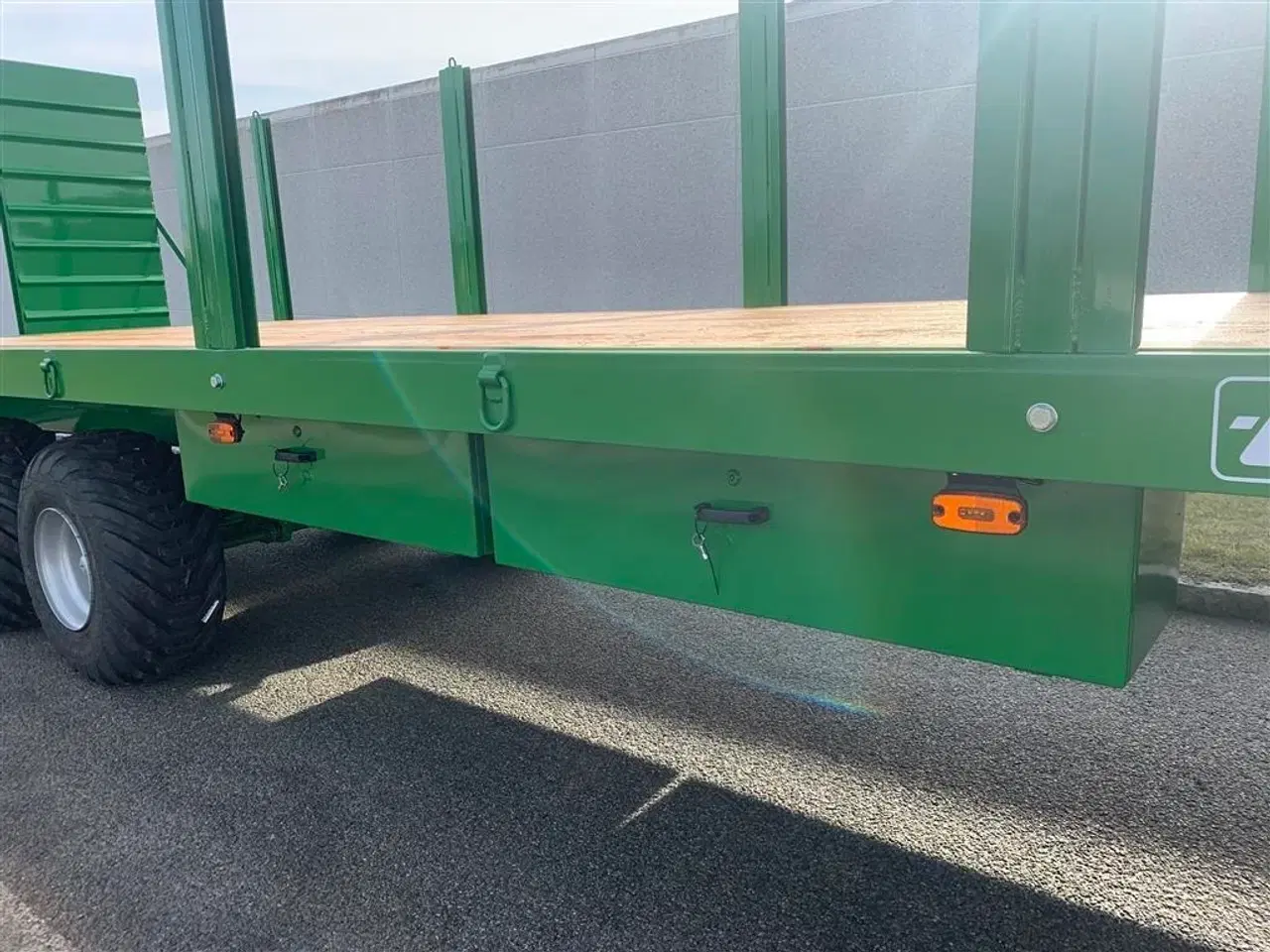 Billede 4 - Tinaz 12 tons maskintrailer 8.50 meter lad