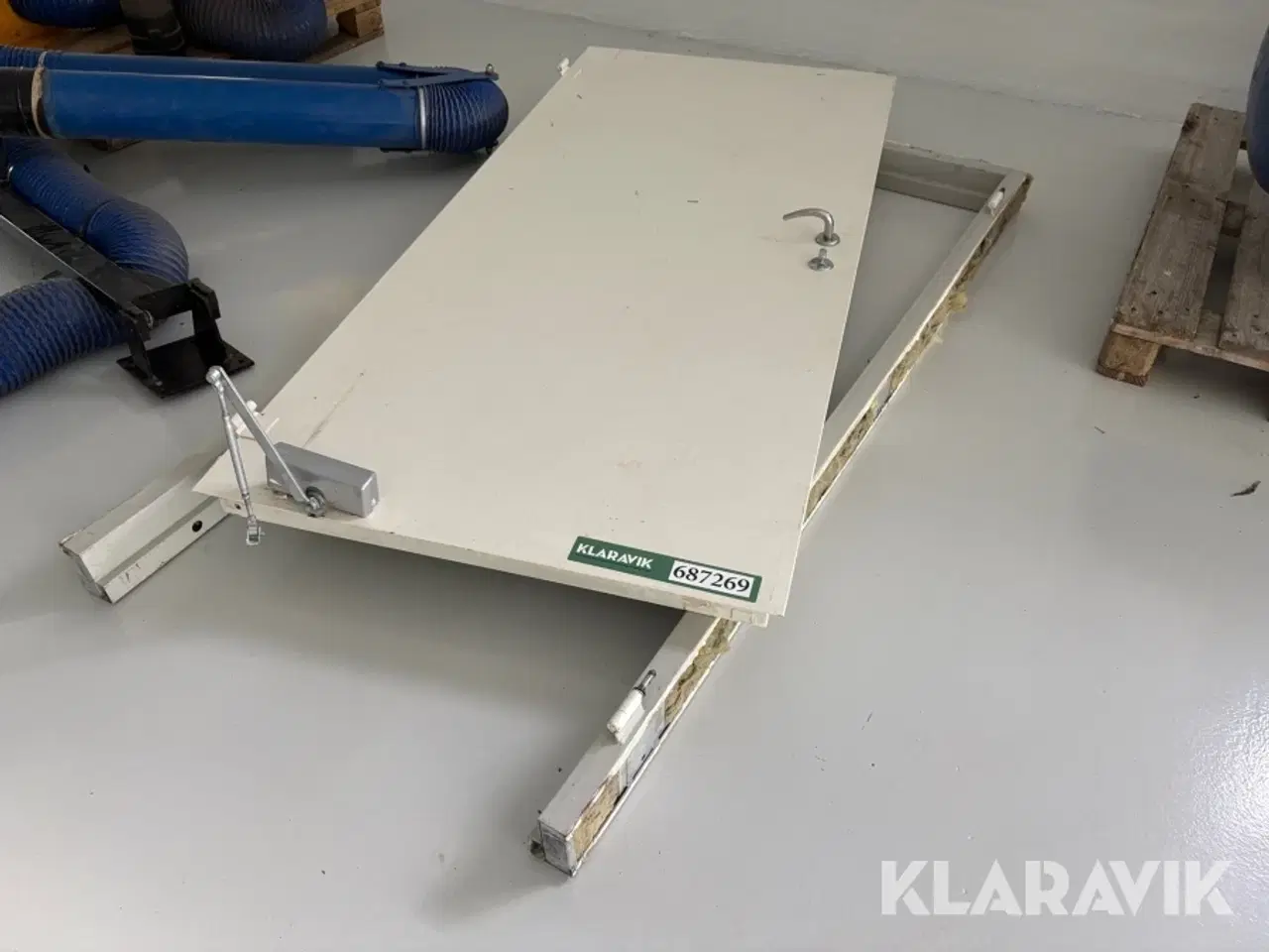 Billede 1 - Branddør med karm - stål BS60