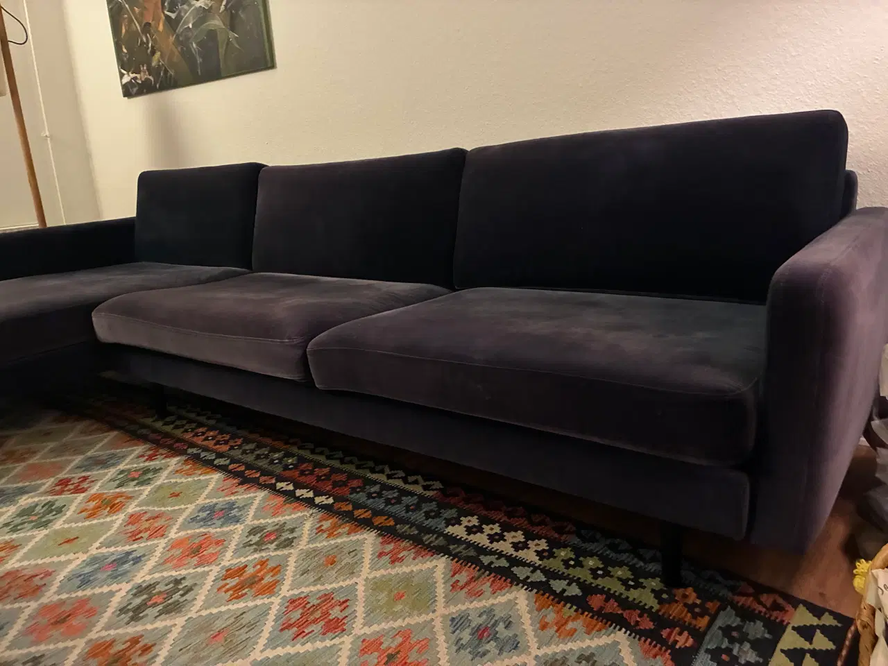 Billede 3 - Sofa med chaiselong 