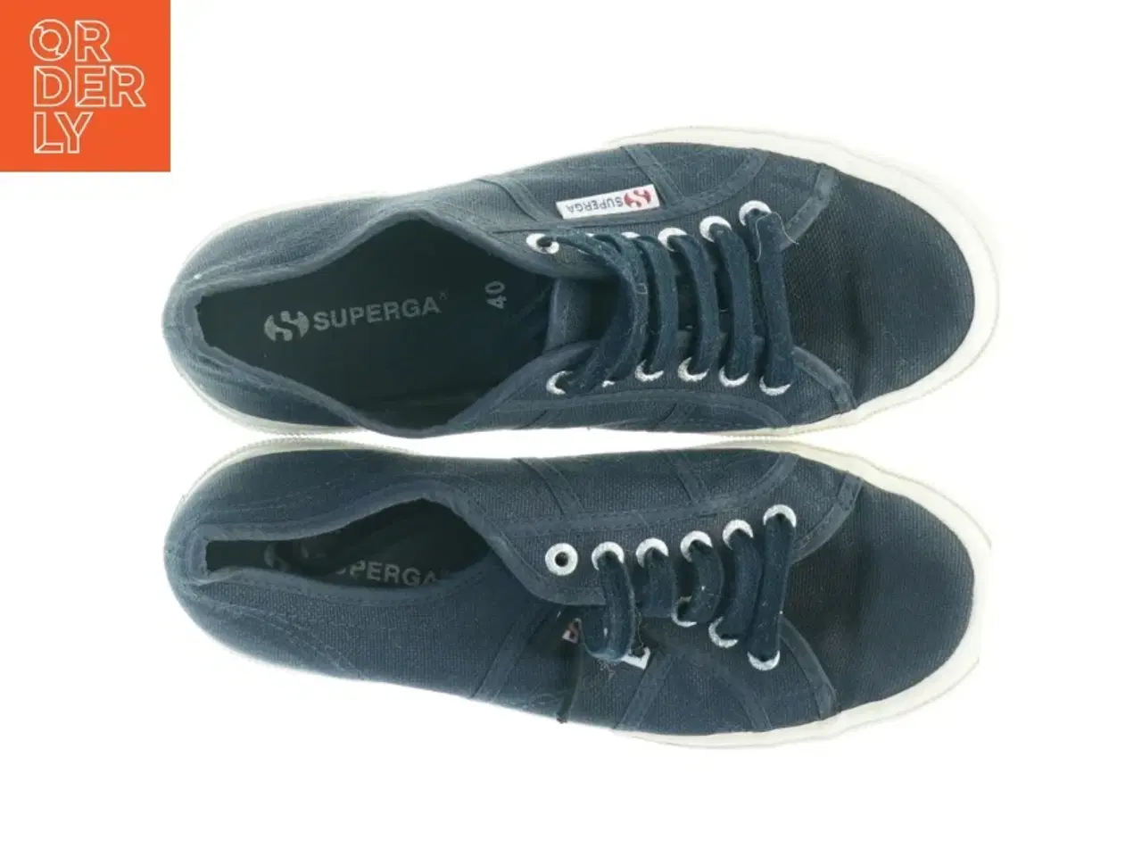 Billede 5 - Blå Sneakers fra Superga (str. 40)