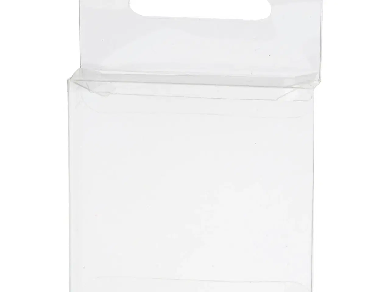 Billede 1 - Glasklar PET Æske 51x54x10 mm - 100 stk.