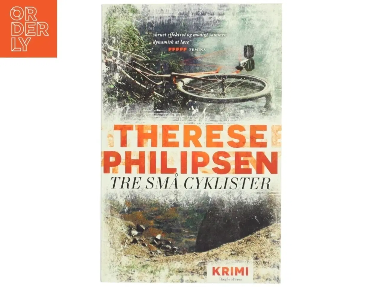 Billede 1 - 'Tre små cyklister: krimi' af Therese Philipsen (bog)