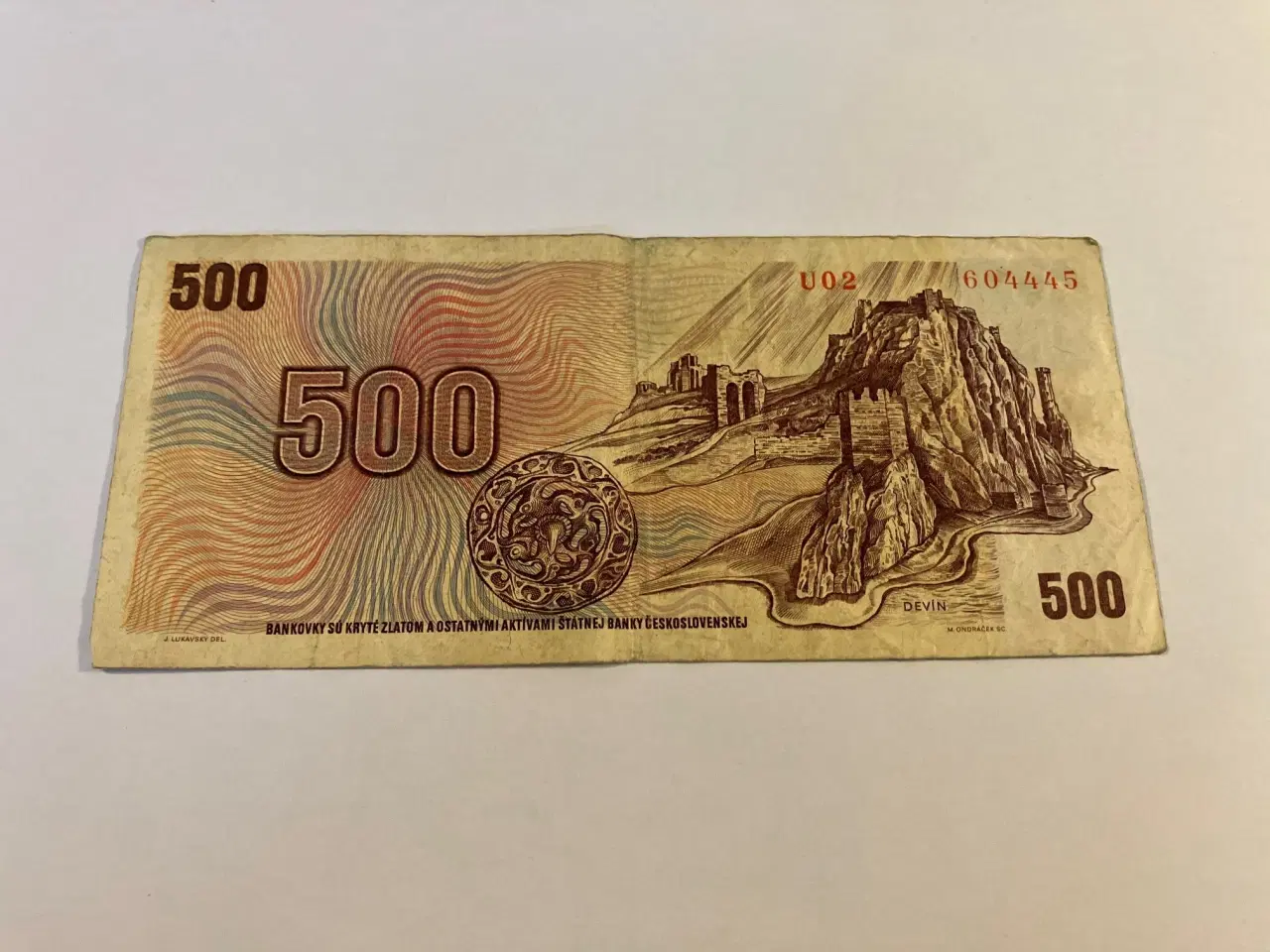 Billede 2 - 500 Korun Tjekkoslovakiet 1973
