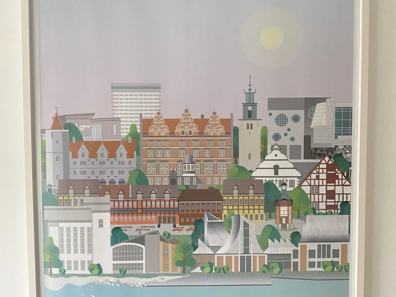 Billede 2 - Plakater med Aalborg motiv 2 stk 