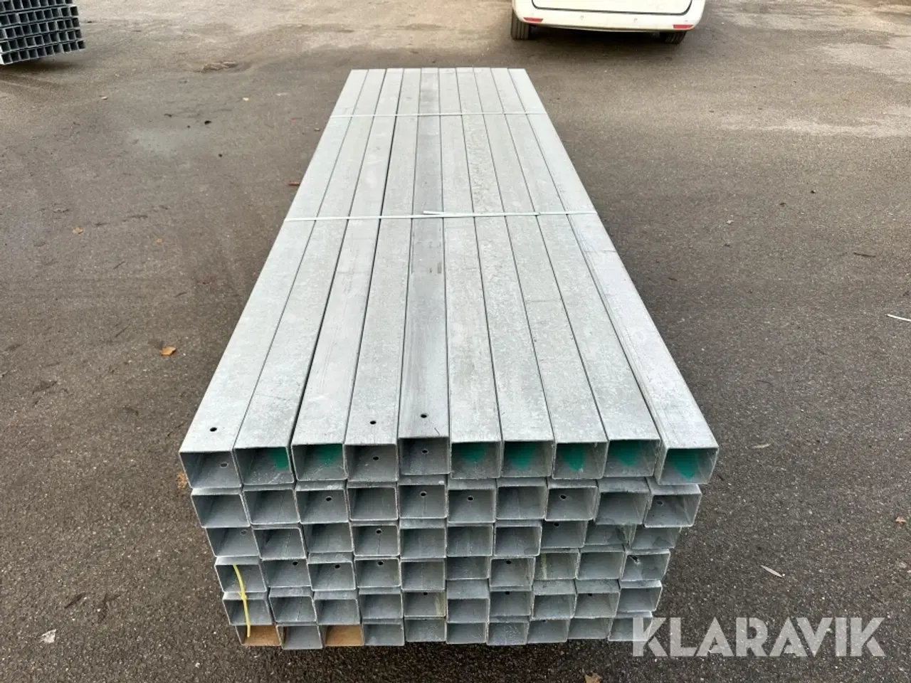 Billede 4 - Galvaniserede stolper 60 styk. 2,5m. lange