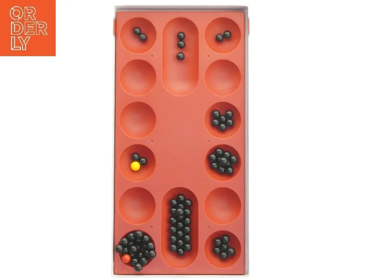 Billede 4 - Kalaha-brætspil med kugler fra Dize (str. 4x43x22 cm)
