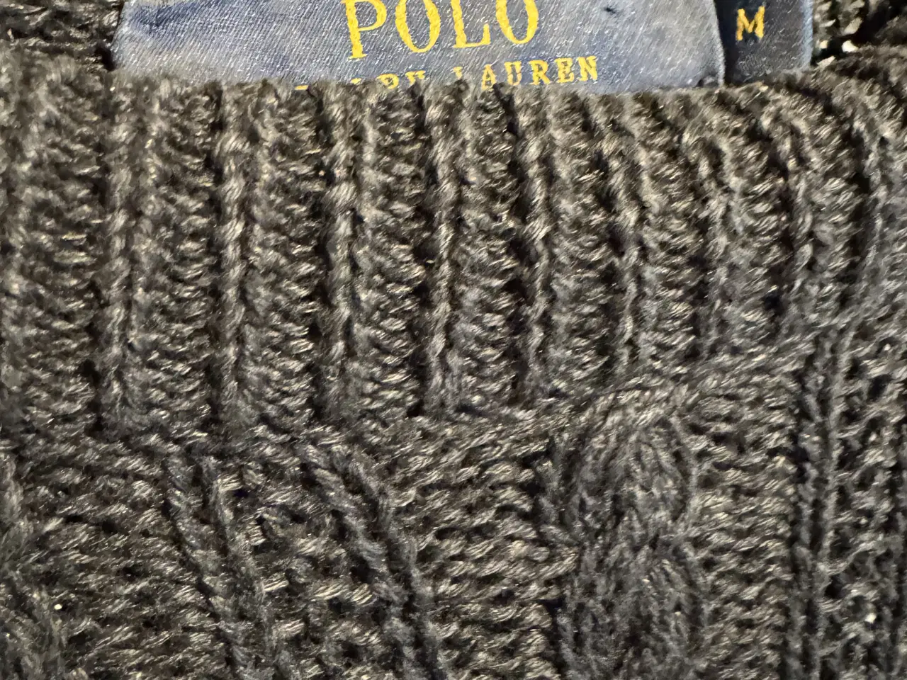 Billede 7 - Ralph Lauren Kabel-Strikkjole str. M 