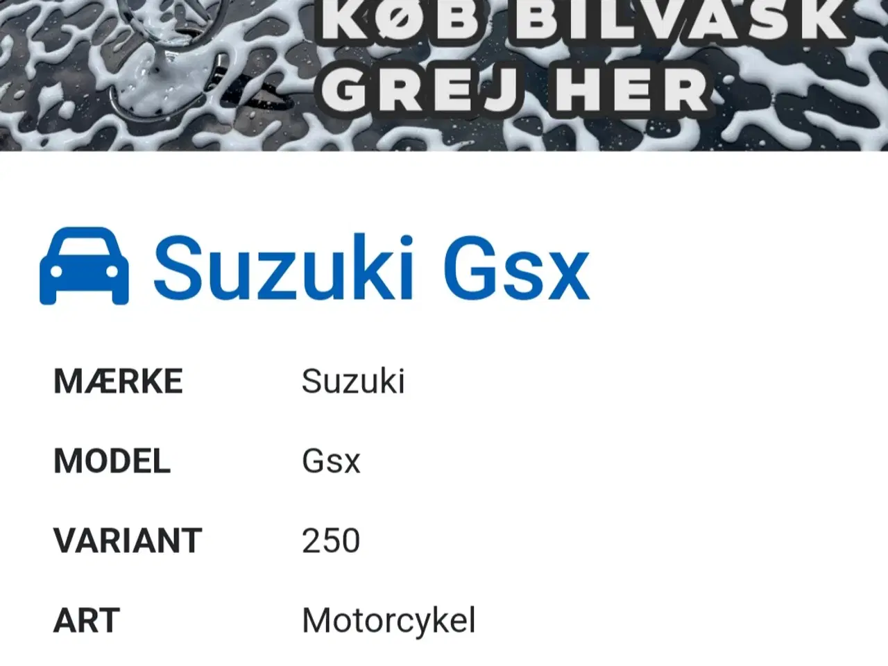 Billede 4 - Suzuki GSX 250 