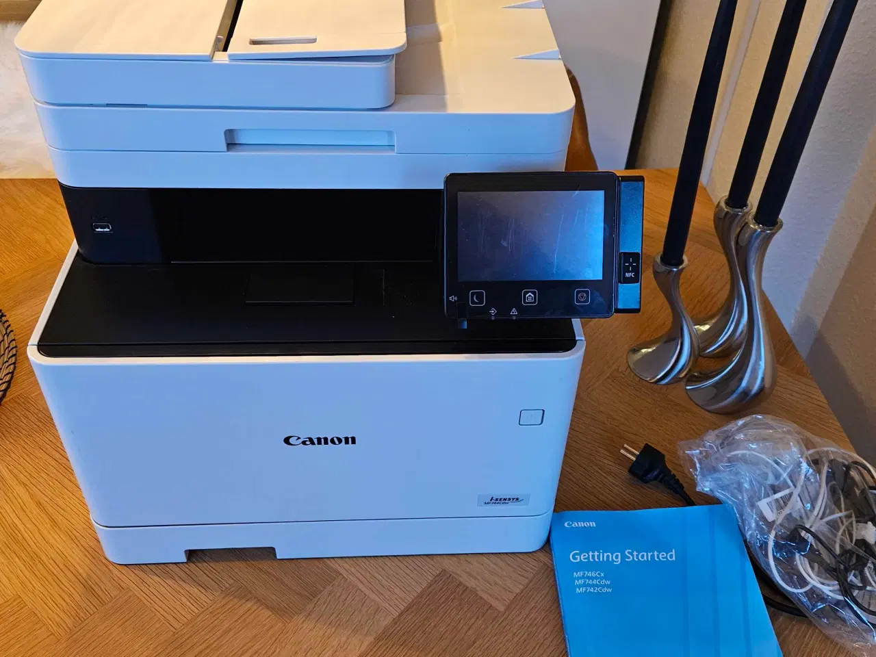 Billede 1 - Canon laser printer mf744cdw scanner og kopi.
