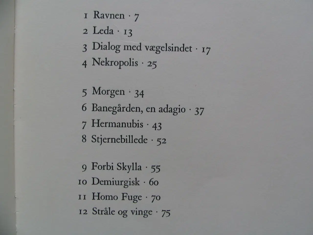 Billede 2 - Thorkild Bjørnvig (1918-2004).  Ravnen