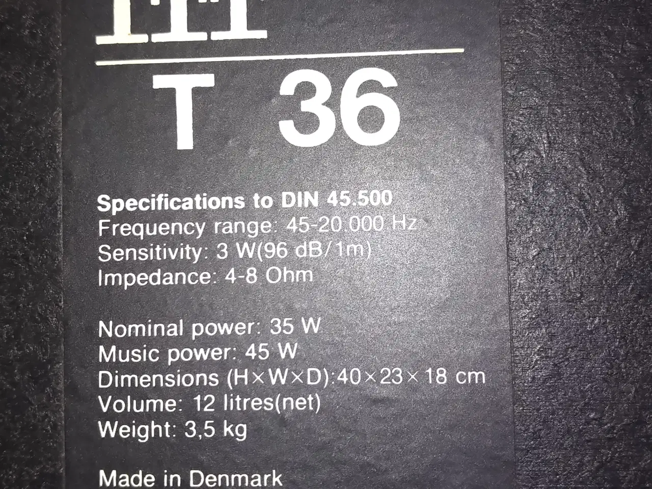 Billede 3 - Højtalere