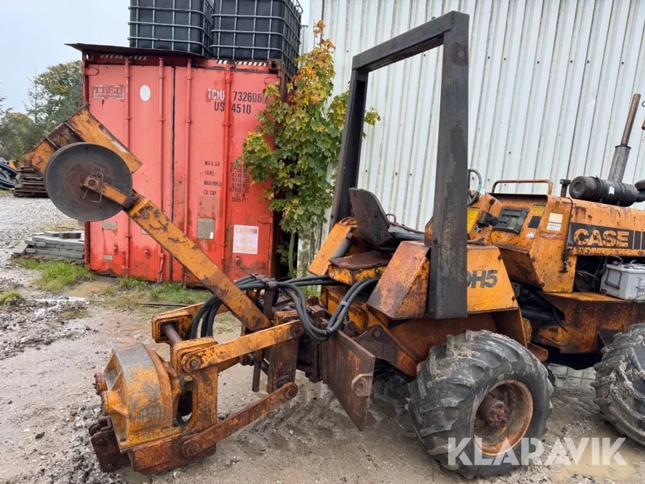 Billede 12 - Hydraulisk kabel plov / drænfræser Case DH5