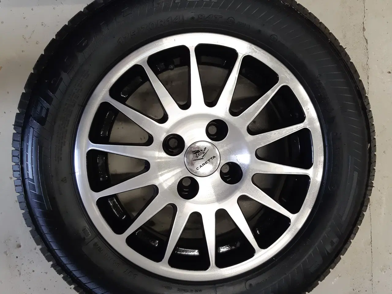 Billede 1 - Caretta ny alufælg med dæk..fra kun kr.1.699,-