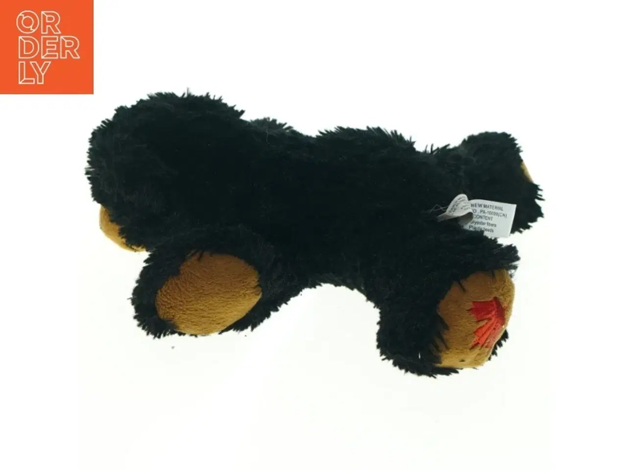 Billede 4 - Sort tøjdyr bjørn fra Stuffedanimalhouse (str. 20 x 17 cm)