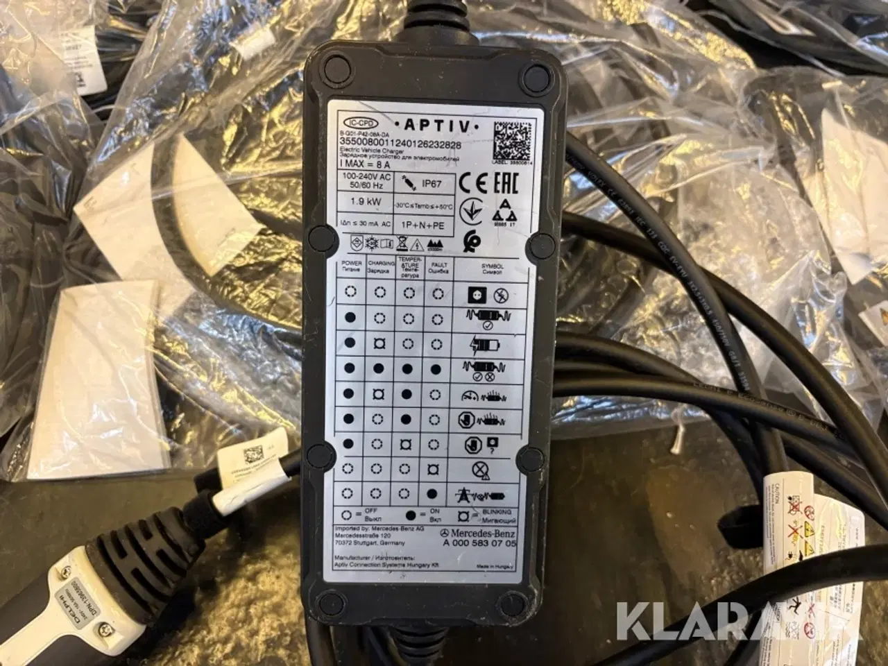 Billede 10 - Lader til elbil Mercedes Type 2