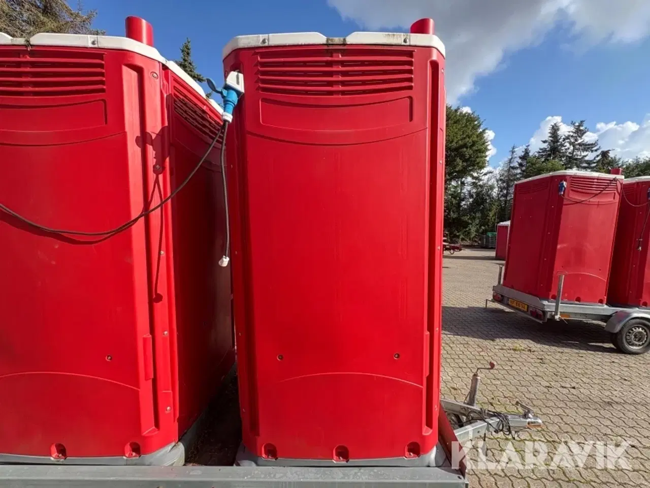Billede 12 - Dobbelt toilet trailer Stema F 7515