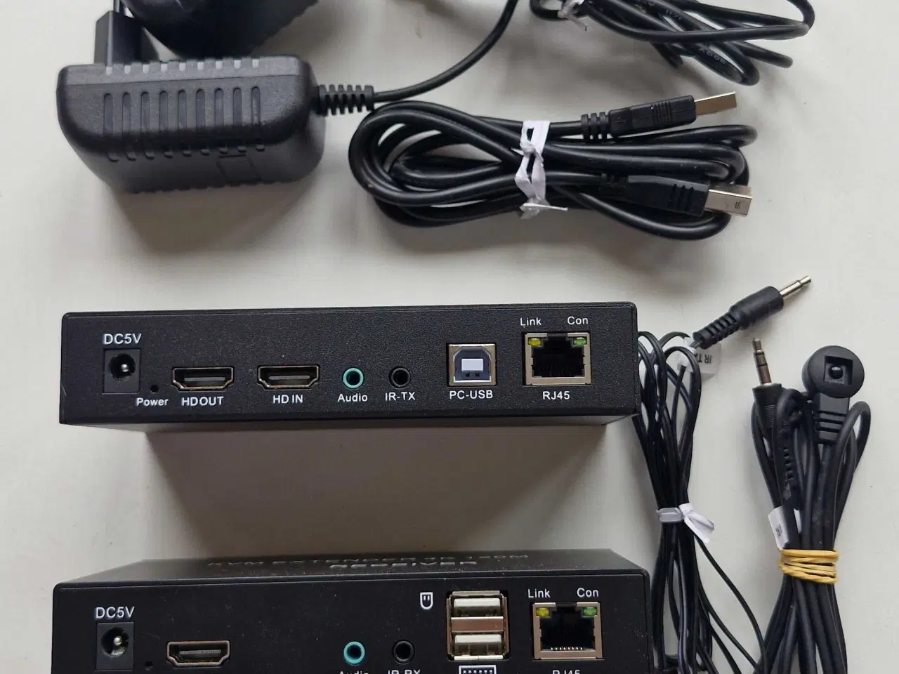 Billede 2 - KVM-forlænger HDMI RJ45 4K HDMI-forlænger Cat6 120
