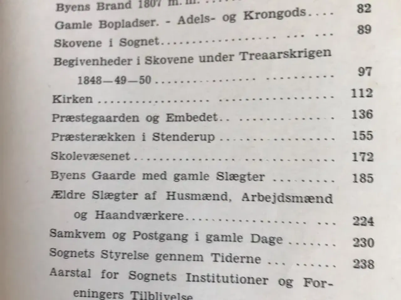 Billede 3 - Stenderup Sogns Historie. Hjemstavnsbog