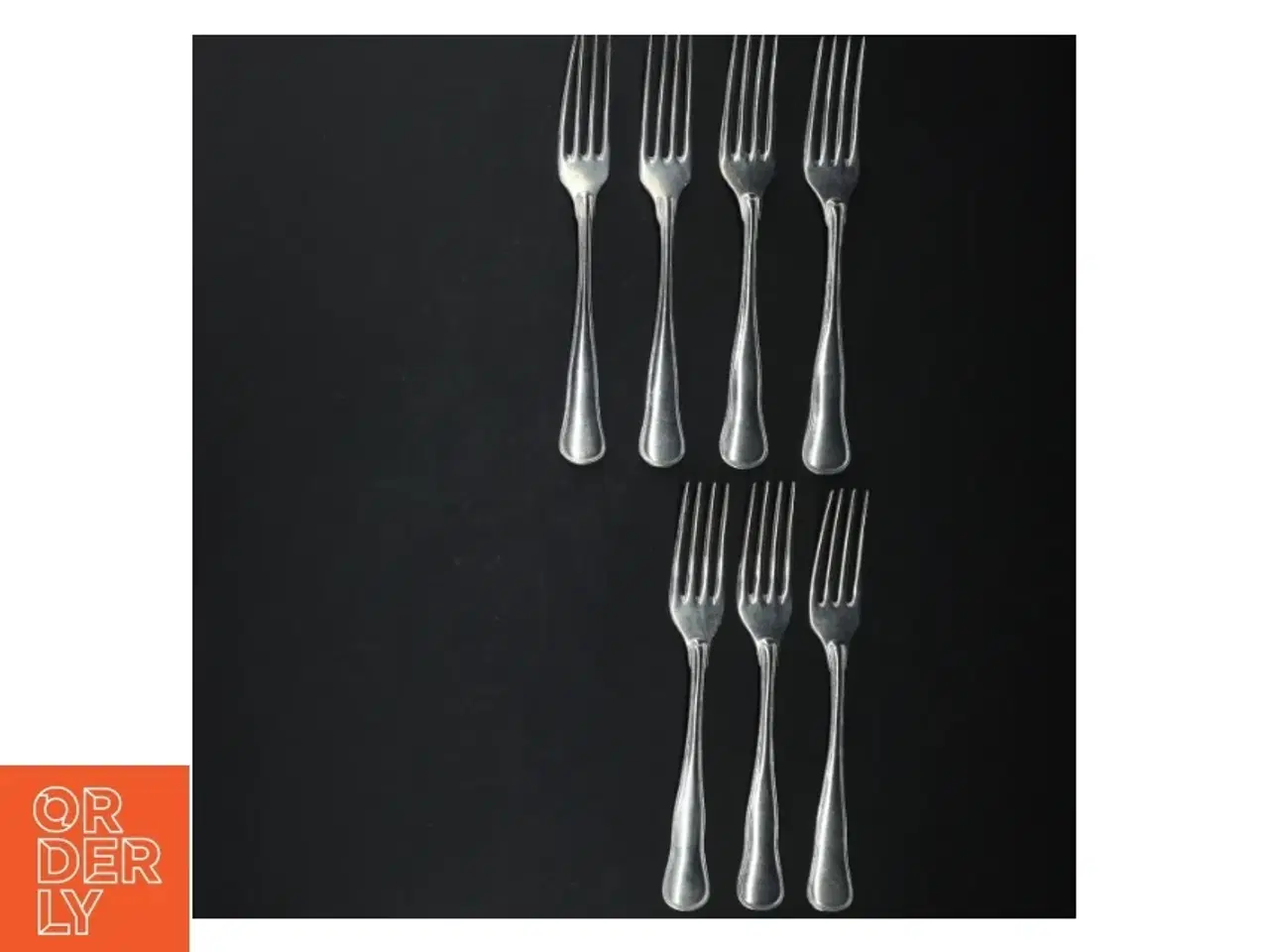 Billede 1 - Gafler, dobbelt riflet