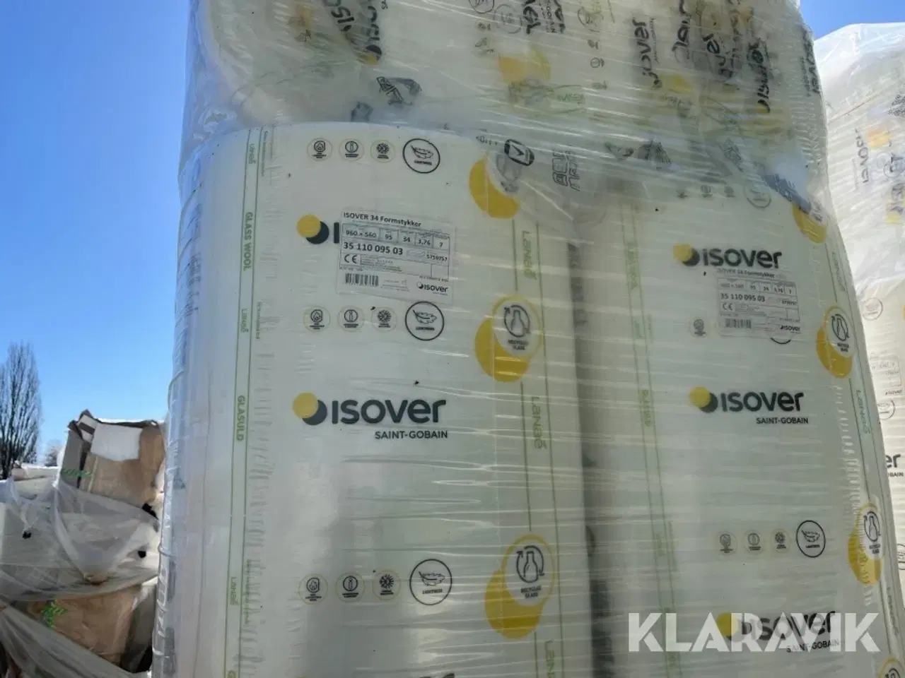 Billede 4 - Isolering Isover Formstykker lamda 34 25 pakker