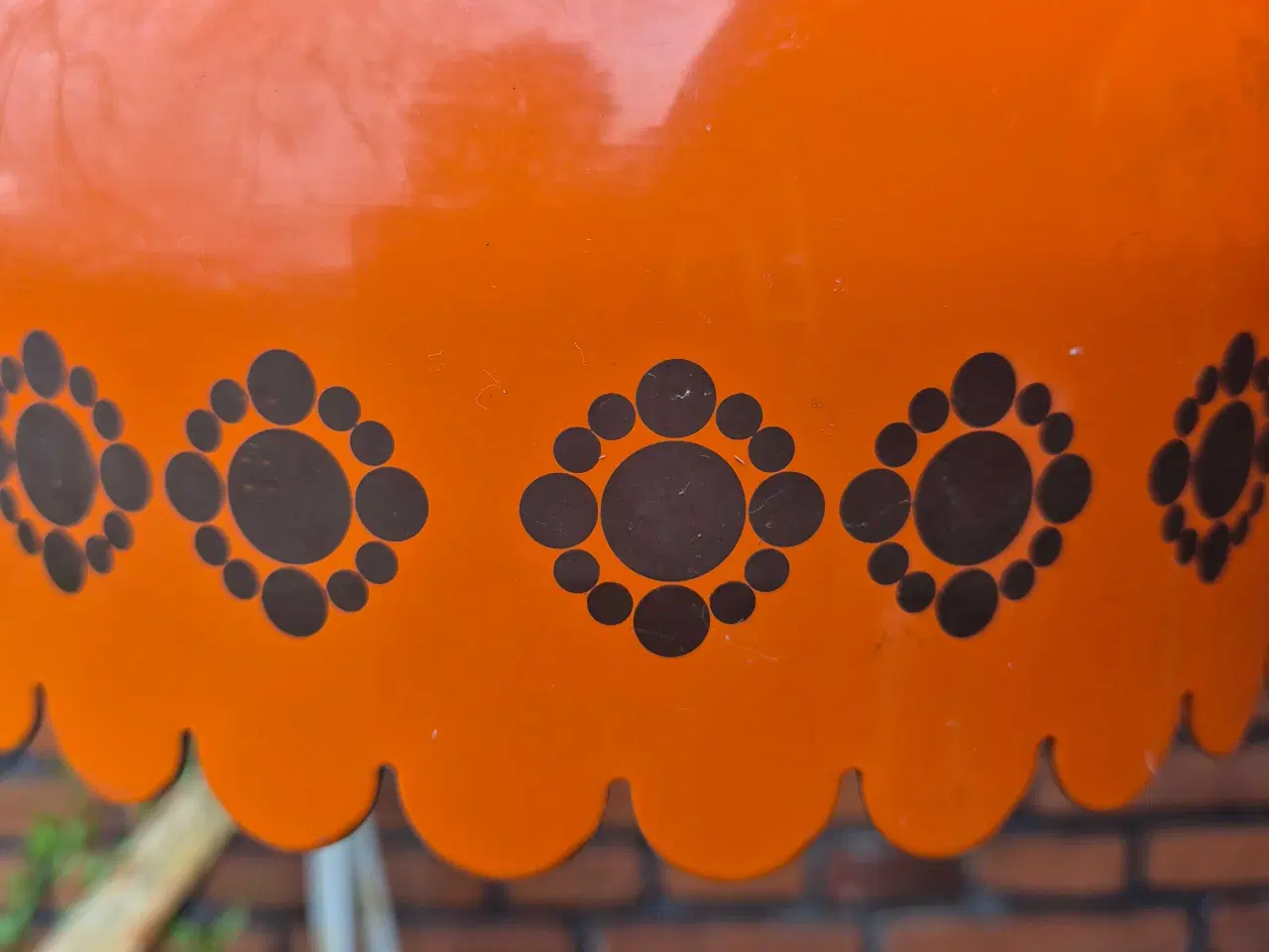 Billede 4 - Smukke orange Markise-lamper