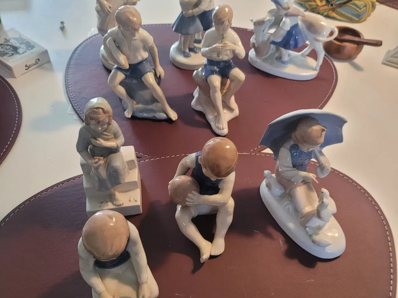 Billede 1 - Saksen porcelæn figur 9 stk 