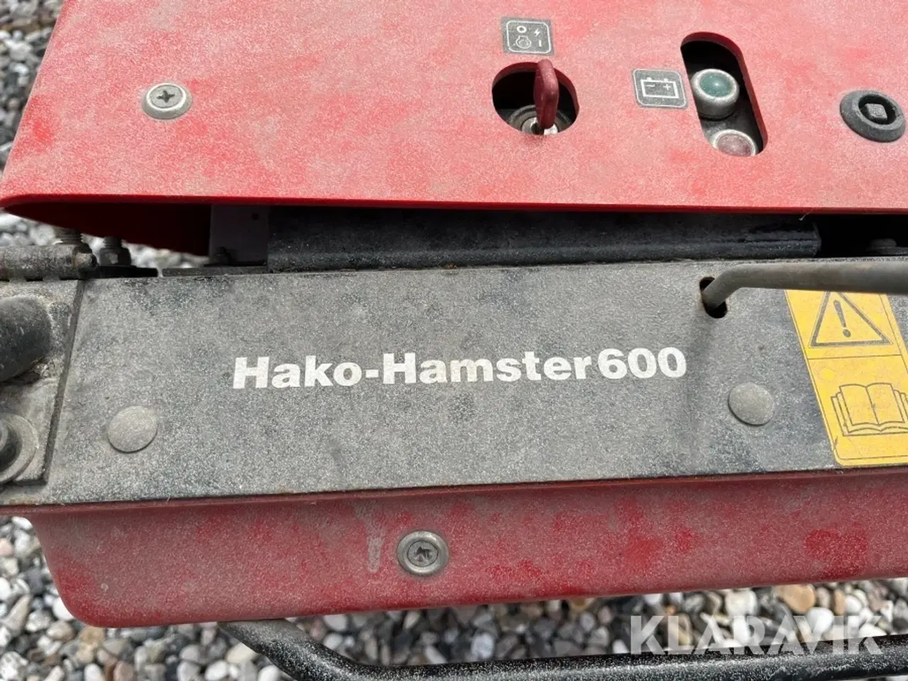 Billede 11 - Fejemaskine Hako Hamster 600