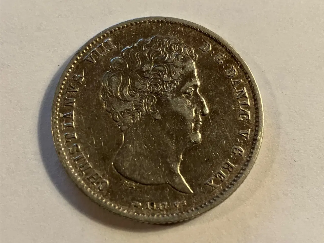 Billede 2 - 1 Rigsbankdaler 1847 VS Danmark