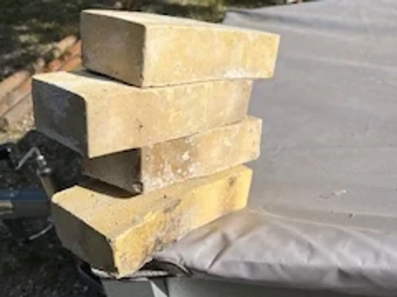 Billede 2 - Gule håndrensede mursten 