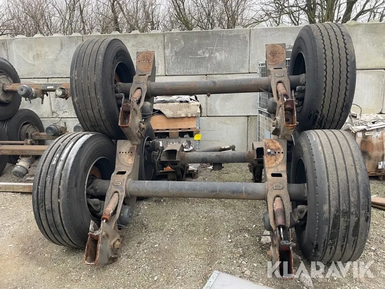 Billede 2 - Aksler til lastbil Saf-Holland SBS2243 3 styk